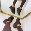 GUESS SUEDINE SNEAKER FLFCOLSUE12 - BROWN