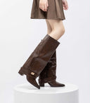 JILL LAARS DES8072 - BROWN/PU