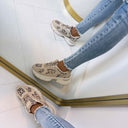 DEMI SNEAKER 8-521 - LEOPARD