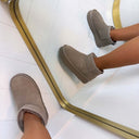 NEW LEATHER UGIE BOOT ZP20 - KHAKI