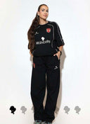 **LAATSTE MAAT XS** REINDERS LYMEE JOGGER PANTS W3828 - TRUEBLACK