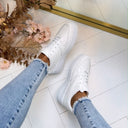 BASIC SNEAKER R-517 - WHITE