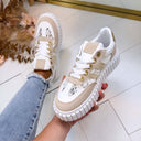 BALI LACE SNEAKER LS-700 - BEIGE