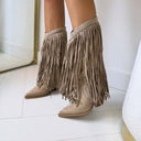 *ACTIE* FRINGE LAARS 2533A - KHAKI