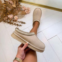 REAL LEATHER PANTOFFEL 2521 - BEIGE