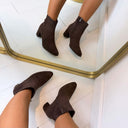 STIEN HAK BOOTY DES8551 - BROWN/SUE
