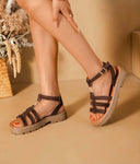 SUNNY SANDAAL 903-662** - MARRON