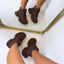 GLAM SNEAKER 8-512 - BROWN