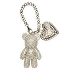STEVE MADDEN D-TEDDY KEY/BAGCHAIN SILVER