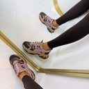 STEVE MADDEN ANIMATES-E SNEAKER 4763 - BRN TPE/MAU