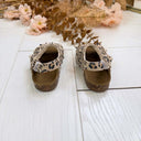 **KIDS** SANDALE À FRANGES 374 - LÉOPARD