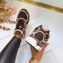 SPORTY SNEAKER 8-533 BROWN*