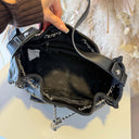 STEVE MADDEN BMICKI BAG 2706 - BLACK/NICKLE