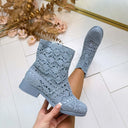 WOVEN BOOT XJ-1000 - BLUE