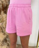 UNIQUE THE LABEL PEGGY SHORT - BUBBLEGUM