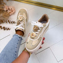 LACY CUTE SNEAKER 8-523 BEIGE