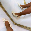 *SALE* LAVINA HEEL 9782 - YELLOW