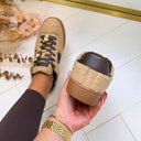 GUESS TEDDY SNEAKER FLFN3AFUR12 - NATU