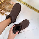 REAL LEATHER UGIE BOOT 2520 - BROWN