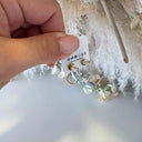 SWIRL SPARK EARRING SS-0071 - GOLD