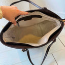 LIU JO FERIELLE SHOPPING BAG AF6117/T711A - DEEP BROWN