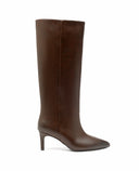 NINA LEATHER LOOK LAARS DES8582 - BROWN/PU