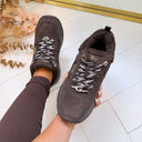 GUESS TEDDY SNEAKER FLFFA2LEA12 - BROWN