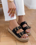 WAVE SLIPPER 3883 - BLACK