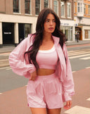 UNIQUE THE LABEL GIGI TOP - VINTAGE PINK