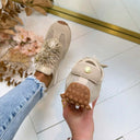 STEVE MADDEN COHEART SNEAKER 5425 - SAND SUEDE