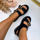 *SALE* FANNY GESP SANDAAL 3250 - BLACK