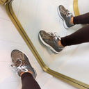 SPORTIVE SNEAKER LS797 - KHAKI