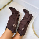 SUEDINE GESP LAARS 7699A - BROWN
