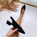 SUEDINE HAKJE AQ215 - BLACK