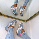 WAVE SNEAKER 8-288 - BLAU