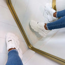 STEVE MADDEN POSSESSION-E SNEAKER 0033 - WHITE