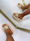 PLATEAU SLIPPER 5218 - LEOPARD