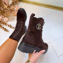 LILO BOOT LH227 - COFFEE/PU