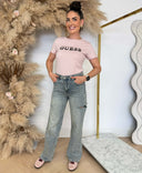GUESS FAUSTA CN SS T-SHIRT V6BI06K6273 - G6R4 PINK