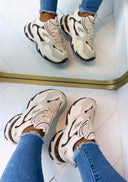 CHUNKY SNEAKER A88-229 - BEIGE