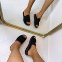 *SALE* SANDY SLIPPER FZ66101 - BLACK