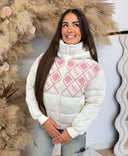 GUESS FABRIZIA PADDED JACKET V6BL07W4303 - G012 OFF WHITE