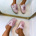 STEVE MADDEN BESPOKE SLIP-ON-SNEAKER 5474 - BB PINK SUEDE