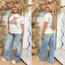 GUESS CARLA CN SS T-SHIRT V6RI08K8FQ4