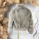 GUESS CARLA FAUX FUR JACKET V6BL14W4519 - G9M3 BEIGE