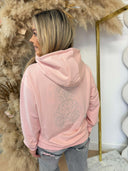 GUESS HOODED SPARK SWEATHER V6GQ18K3513 - PINK