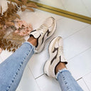 SHAUNA SNEAKER 8-502 - BEIGE