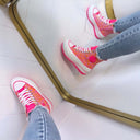 PLATEAU-DETAIL-SNEAKER LS-680 LEOPARD