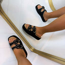 STICH PLATEAU SLIPPER 2269 - BLACK