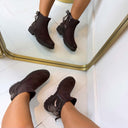 BOW BOOT M-814 - MAROON
